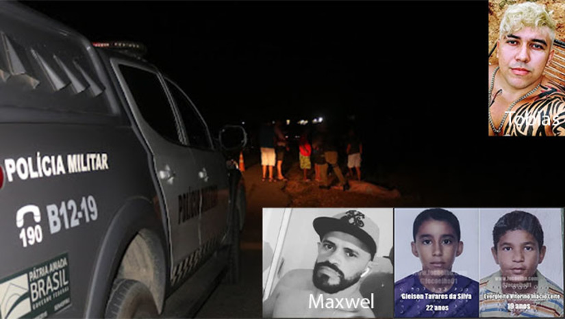 Imagem 1 - Em Assu, Evergleito e Gleison foram mortos a tiros, na noite de sexta-feira, 3. Na localidade de Entroncamento, em Caraúbas, o jovem Josué, de 17 anos, foi morto também a tiros. Já em Apodi, o idadão Maxwel foi morto por espancamento e a PM prendeu dois suspeitos. Já em Caraúbas, o agricultor Jailton morreu após ter sido atropelado na RN 117. Já na manhã deste domingo, na BR 405, Tobias caiu da moto e não resistiu aos ferimentos, perto de Melancias, em Apodi-RN. Imagem 1 - Em Assu, Evergleito e Gleison foram mortos a tiros, na noite de sexta-feira, 3. Na localidade de Entroncamento, em Caraúbas, o jovem Josué, de 17 anos, foi morto também a tiros. Já em Apodi, o idadão Maxwel foi morto por espancamento e a PM prendeu dois suspeitos. Já em Caraúbas, o agricultor Jailton morreu após ter sido atropelado na RN 117. Já na manhã deste domingo, na BR 405, Tobias caiu da moto e não resistiu aos ferimentos, perto de Melancias, em Apodi-RN.