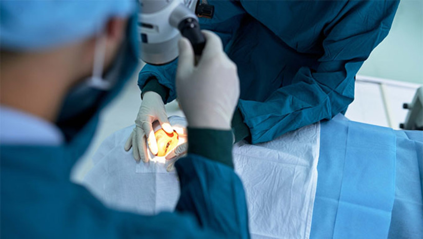 Imagem 1 -  A Prefeitura Municipal de Tibau, através da Secretaria de Saúde, promove nesta quinta-feira (10) um mutirão de cirurgias de catarata, com seus primeiros pacientes desde o início da iniciativa de zerar as filas de pessoas que precisam do procedimento.  Trabalho está sendo feito em parceria com a Clinica Dr. Vasconcelos, de Mossoró