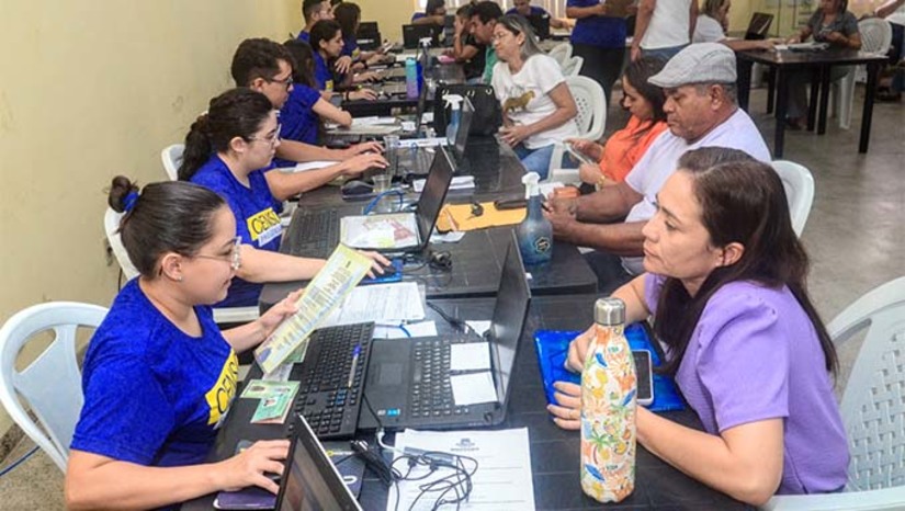 Imagem 1 - Coordenado pela Secretaria Municipal de Administração e pelo Instituto Municipal de Previdência Social dos Servidores de Mossoró (Previ-Mossoró), o Censo é de caráter obrigatório e destina-se aos servidores municipais efetivos, ativos, aposentados, pensionistas e dependentes de todos os poderes e órgãos da Administração Pública Direta e Indireta de Mossoró, vinculados ao Regime Próprio de Previdência Social (RPPS), além dos servidores admitidos sem concurso antes de 1988 e beneficiados pela estabilidade excepcional. Os servidores do Município de Mossoró têm até o dia 27 deste mês para atualização dos dados cadastrais e funcionais no Censo Previdenciário 2023. O atendimento acontece no Centro Administrativo da Cidadania Prefeito Alcides Belo, bairro Aeroporto, sendo uma etapa posterior ao agendamento on-line. Imagem 1 - Coordenado pela Secretaria Municipal de Administração e pelo Instituto Municipal de Previdência Social dos Servidores de Mossoró (Previ-Mossoró), o Censo é de caráter obrigatório e destina-se aos servidores municipais efetivos, ativos, aposentados, pensionistas e dependentes de todos os poderes e órgãos da Administração Pública Direta e Indireta de Mossoró, vinculados ao Regime Próprio de Previdência Social (RPPS), além dos servidores admitidos sem concurso antes de 1988 e beneficiados pela estabilidade excepcional. Os servidores do Município de Mossoró têm até o dia 27 deste mês para atualização dos dados cadastrais e funcionais no Censo Previdenciário 2023. O atendimento acontece no Centro Administrativo da Cidadania Prefeito Alcides Belo, bairro Aeroporto, sendo uma etapa posterior ao agendamento on-line.