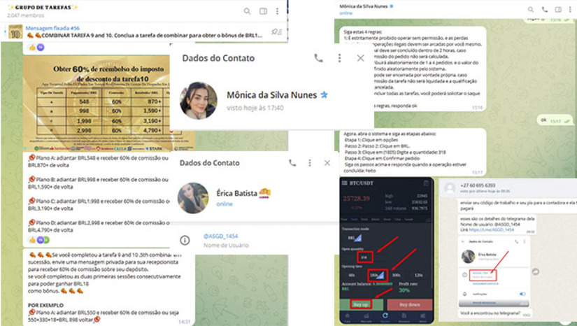 Imagem 1 - Várias vítimas narraram ao MOSSORÓ HOJE que tiveram prejuízos que vão de R$ 2 mil a 15 mil nas últimas duas semanas. Os golpistas abordam as vítimas via WhatsApp, geralmente através de um número estangeiro, oferecendo renda extra via PIX. Eles conseguem através de uma trama engenhosa, envolver as vítimas e tirar delas valores absurdamente altos. Veja recuperar os valores perdidos acionando o Banco Central. Imagem 1 - Várias vítimas narraram ao MOSSORÓ HOJE que tiveram prejuízos que vão de R$ 2 mil a 15 mil nas últimas duas semanas. Os golpistas abordam as vítimas via WhatsApp, geralmente através de um número estangeiro, oferecendo renda extra via PIX. Eles conseguem através de uma trama engenhosa, envolver as vítimas e tirar delas valores absurdamente altos. Veja recuperar os valores perdidos acionando o Banco Central.
