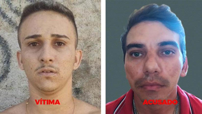 Imagem 1 -  Acusado participar de homicídio ocorrido em frente à uma pizzaria do Nova Betânia vai à júri popular. Daniel Berg Felipe da Silva senta no banco dos réus nesta terça-feira (7), para responder pelo homicídio de Fabrício Antônio da Costa Leite, de 21 anos. O crime aconteceu no dia 28 de julho de 2022, em frente a uma pizzaria do bairro Nova Betânia, em Mossoró. A vítima estava com uma mulher e uma criança na hora em que foi assassinada com vários disparos de arma de fogo. O julgamento está previsto para ser iniciado por volta das 9h, no Fórum Municipal Desembargador Silveira Martins. Este júri popular deveria ter acontecido no mês de agosto deste ano, mas acabou sendo adiado, junto com outros que estavam marcados para a mesma época. 