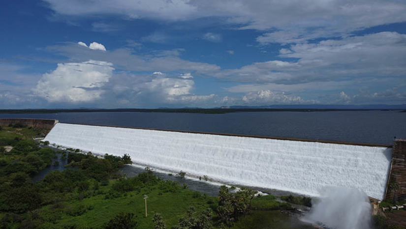 Imagem 1 -  Reservas Hídricas do RN encerram 2023 com 52% da sua capacidade total . O Relatório dos Volumes dos Principais Reservatórios do RN, divulgado nesta terça-feira (26), aponta que o volume acumulado pelas reservas hídricas potiguares é 2,256 bilhões de metros cúbicos, sendo 6,31% superior ao do final do ano passado.  