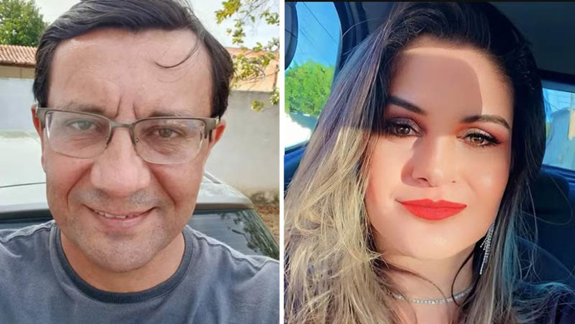 Imagem 1 -  Policial Civil usa arma funcional para matar a ex e depois tirar a própria vida, em Florânia. O crime aconteceu nesta sexta-feira (29). Francisco de Assis Toscano, de 47 anos, estava de serviço quando deixou a delegacia, armado, afirmando que iria fazer uma diligência. Ele foi até a casa da companheira, identificada como Cícera Dantas Soares, de 43 anos, atirou contra ela e contra mais duas pessoas que estavam no local. Além da mulher, uma das vítimas, David Araujo de Moura, de 30 anos, também morreu no local. A terceira pessoa foi socorrida com vida para Natal. Após o crime, Francisco tirou a própria vida. 