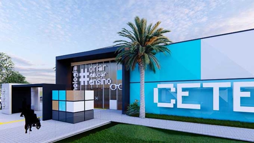 Imagem 1 - “Com um investimento de aproximadamente 15 milhões, entre a obra e equipamentos de última geração, laboratórios, auditórios e tecnologia de ponta, o Centro de Educação, Tecnologia e Capacitação (Cetec) terá como foco a formação de crianças, adolescentes e jovens, além de oferecer capacitação para os nossos servidores municipais,” disse o prefeito Allyson. O Cetec será construído na Avenida Rio Branco, no bairro Santo Antônio, zona norte de Mossoró e levará o nome de Padre Sátiro Cavalcanti, um educador que fez a diferença na história da educação mossoroense e estadual. Imagem 1 - “Com um investimento de aproximadamente 15 milhões, entre a obra e equipamentos de última geração, laboratórios, auditórios e tecnologia de ponta, o Centro de Educação, Tecnologia e Capacitação (Cetec) terá como foco a formação de crianças, adolescentes e jovens, além de oferecer capacitação para os nossos servidores municipais,” disse o prefeito Allyson. O Cetec será construído na Avenida Rio Branco, no bairro Santo Antônio, zona norte de Mossoró e levará o nome de Padre Sátiro Cavalcanti, um educador que fez a diferença na história da educação mossoroense e estadual.