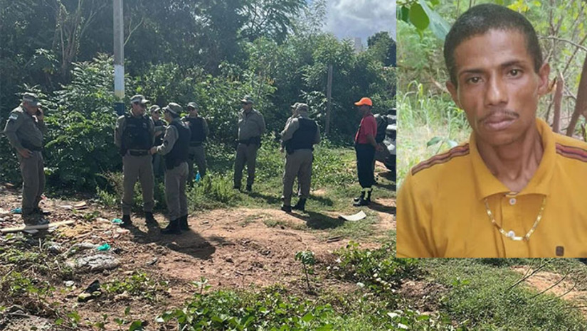 Imagem 1 - Daniel Sousa Nascimento, de 31 anos, havia sido raptado de casa nesta segunda-feira, 15, na região da favela do Pirrichil, no Grande Alto São Manoel, em Mossoró-RN. Policiais bombeiros e militares encontraram o corpo numa cova rasa, no final da manhã desta terça-feira, 16. A delegada Cristiane Magalhães disse que o corpo apresentava sinais de tortura. Imagem 1 - Daniel Sousa Nascimento, de 31 anos, havia sido raptado de casa nesta segunda-feira, 15, na região da favela do Pirrichil, no Grande Alto São Manoel, em Mossoró-RN. Policiais bombeiros e militares encontraram o corpo numa cova rasa, no final da manhã desta terça-feira, 16. A delegada Cristiane Magalhães disse que o corpo apresentava sinais de tortura.