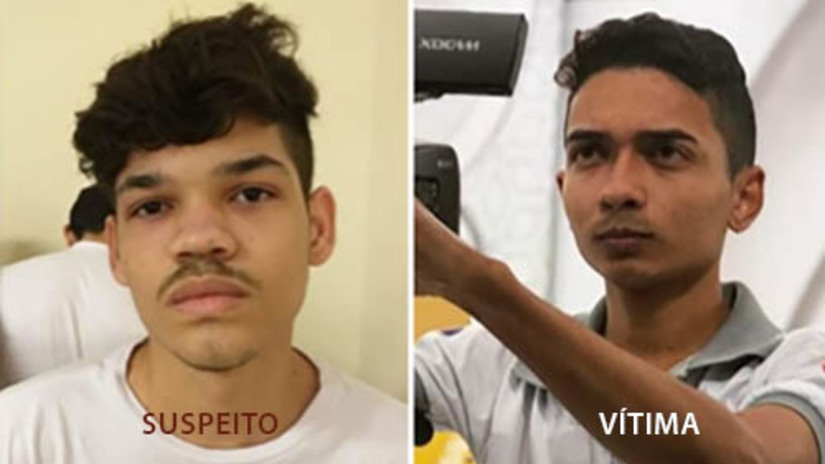 Imagem 1 - Homem confessa que matou Jubileu e diz que o confundiu com um desafeto. Após ser preso, na manhã desta segunda-feira (5), Alexandre David Andrade da Silva, de 20 anos, confessou ser o autor dos disparos que mataram o cinegrafista Carlos Romão Barbosa Filho, de 24 anos, conhecido como “Jubileu”. O crime aconteceu na noite deste domingo (4), no Sumaré, em Mossoró. Em depoimento, o suspeito afirmou que a intenção realmente era matar, no entanto, a vítima não seria o alvo. Jubileu teria sido confundido com um desafeto do autor; veja a entrevista completa com o delegado Caio Fábio, da DHPP. Imagem 1 - Homem confessa que matou Jubileu e diz que o confundiu com um desafeto. Após ser preso, na manhã desta segunda-feira (5), Alexandre David Andrade da Silva, de 20 anos, confessou ser o autor dos disparos que mataram o cinegrafista Carlos Romão Barbosa Filho, de 24 anos, conhecido como “Jubileu”. O crime aconteceu na noite deste domingo (4), no Sumaré, em Mossoró. Em depoimento, o suspeito afirmou que a intenção realmente era matar, no entanto, a vítima não seria o alvo. Jubileu teria sido confundido com um desafeto do autor; veja a entrevista completa com o delegado Caio Fábio, da DHPP.