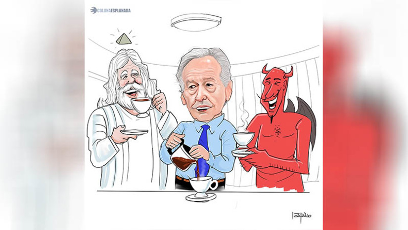 Imagem 1 -  [COLUNA ESPLANADA] O ministro da Justiça, Ricardo Lewandowski, adota postura distinta do antecessor, Flávio Dino, para evitar indisposição com o Congresso.  Toma café e dialoga com parlamentares da oposição e governistas com frequência. Foi assim que amaciou a Comissão de Segurança da Câmara que adiou convocação para se explicar sobre a fuga em Mossoró. 