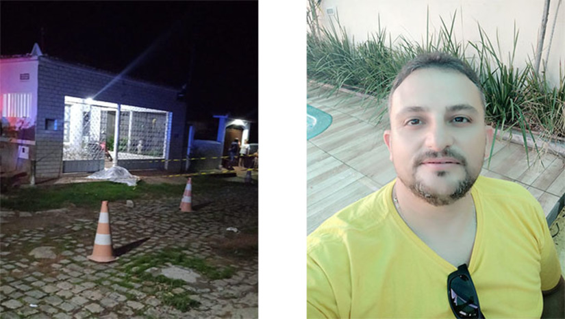 Imagem 1 -  O plataformista Francisco Múcio Micharrel Vieira Dantas, de 40 anos, foi assassinado com vários tiros na noite desta terça-feira, em frente de casa, em Patu-RN.  Múcio cumpria pena em regime aberto pelo assassinato de Nikolas Yure Bezerra Fernandes, crime este ocorrido no dia 30 de agosto de 2022, no bairro Sumaré, em Mossoró-RN.