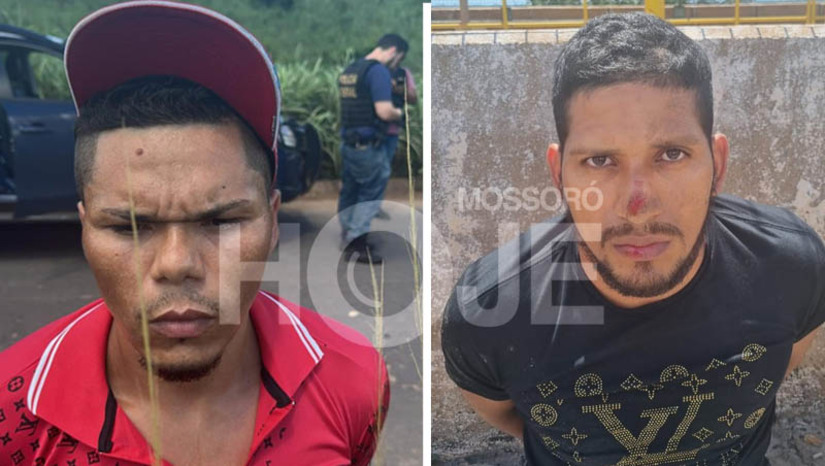 Imagem 1 -  URGENTE: Polícia Federal prende Tatu e Martelo na cidade de Marabá, Pará. Deibson Cabral Nascimento, o Tatu, de 33 anos, e Rogério da Silva Mendonça, o Martelo ou Querubim, de 35 anos, estavam sendo procurados desde o dia 14 de fevereiro de 2024, após fugirem do presídio federal de Mossoró e protagonizarem a primeira fuga de uma penitenciária federal de segurança máxima no país. A dupla foi capturada nesta quinta-feira (4), na cidade de Belém, no Pará. O MH está apurando mais detalhes sobre a prisão.