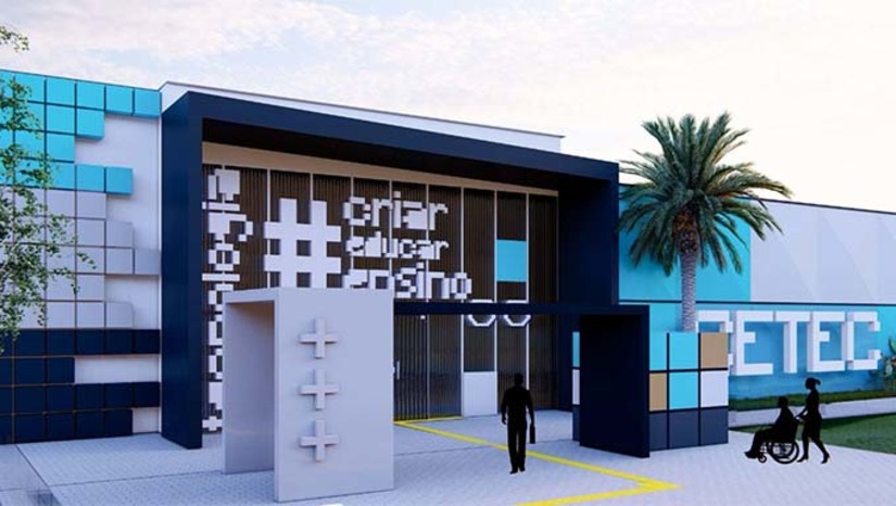 Imagem 1 -  O Cetec, que levará o nome de Padre Sátiro Cavalcanti Dantas, deverá unificar a Escola de Governo, o Centro de Tecnologia e Inovação e desenvolver o Programa “Mossoró Capacita”. A unidade irá formar desde a criança até os jovens e adultos de Mossoró, que poderão participar de cursos gratuitos de capacitação para inserção no mercado de trabalho, além de capacitações, também, que serão ofertadas aos servidores do município. O investimento, entre obra e equipamentos de última geração, é de aproximadamente R$ 15 milhões, viabilizado por meio dos programas “Mossoró Realiza” e “Mossoró Cidade Educação”. A ordem de serviço será assinada nesta sexta- feira (17) às 16h na Avenida Rio Branco, Estrada da Raiz.