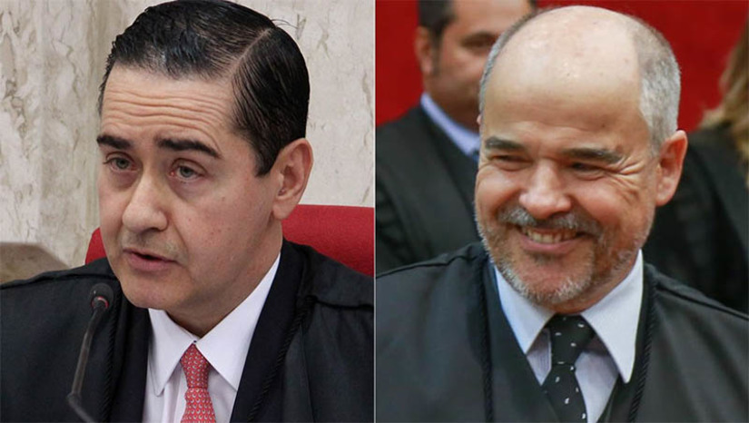 Imagem 1 -  STF mantém decisão do CNJ sobre afastamento de desembargadores do TRF-4. Os magistrados Loraci Flores de Lima e Carlos Eduardo Thompson Flores Lenz, atuaram na Operação Lava Jato e respondem a uma reclamação disciplinar no CNJ. Em abril, eles foram afastados por decisão individual do corregedor nacional de Justiça, ministro Luis Felipe Salomão, mantida pelo plenário do órgão. Os dois pediram a concessão de liminar para retornar ao exercício de suas funções. Ao negar o pedido, o ministro Flávio Dino destacou a necessidade da atuação do CNJ em razão do cenário de anulação de processos envolvendo a Lava Jato. A seu ver, cabe ao órgão adotar medidas que evitem novas nulidades processuais causadas por má conduta de magistrados.