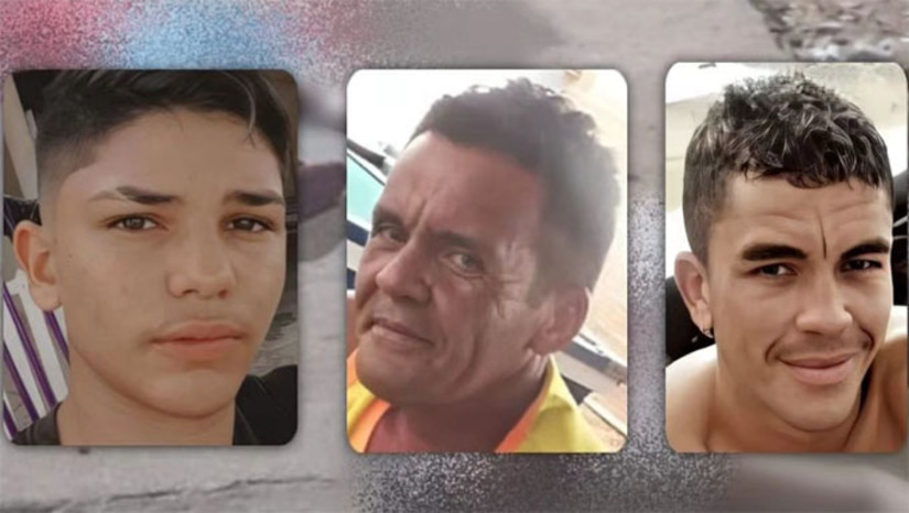 Imagem 1 -  O borracheiro Fagner Fernandes, conhecido por Jacaré, e o adolescente Anderson Kenedy, foram mortos na borracharia do Posto Pinto, nas margens da BR 405. Em seguida, os criminosos foram a casa do Pai de Fagner e o executaram; O caso será investigado pela Polícia Civil (foto e informações do Cidadão 190)