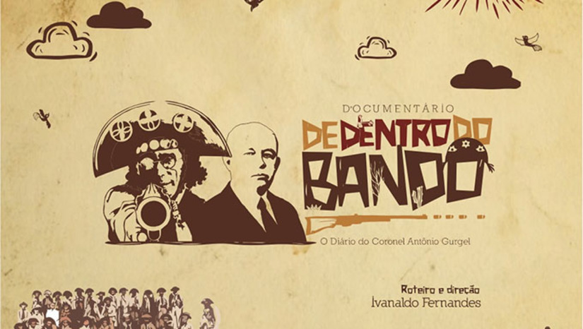 Imagem 1 -  O documentário, realizado com recursos da Lei Paulo Gustavo de Incentivo à Cultura, é o primeiro trabalho produzido pelo Escambau – coletivo de ideias, e conta a história narrada pelo Coronel Antônio Gurgel, durante o seu sequestro pelo bando do cangaceiro Lampião, ocorrido em 1927 e será exibido nesta quinta-feira, dia 13 de junho, a partir das 19h, durante a programação do XX Fórum do Cangaço. A história detalha com fatos fidedignos, um momento impar da história nordestina, o Cangaço. Esse documento tornou-se público a partir de 1930, publicado no Jornal carioca A Notícia, permitindo que a sociedade tivesse acesso a informações valiosas sobre os 13 dias em que ele passou sequestrado pelo bando, oferecendo detalhes fundamentais sobre os acontecimentos e a vida dos cangaceiros. 