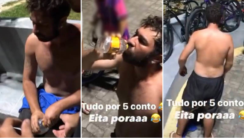 Imagem 1 - Andarilho é encontrado morto em calçada no município de Pau dos FerrosO corpo de Marcos Vitor Bento da Costa e Silva, natural de Jundiaí/SP, foi encontrado na manhã desta terça-feira (18), em uma calçada do bairro São Benedito. A princípio, o caso foi tratado como morte natural, no entanto, a polícia civil teve acesso a um vídeo no qual adolescentes aparecem oferecendo uma quantia de R$ 5 para que o andarilho fizesse uso exagerado de bebida alcoólica. Ao Mossoró Hoje, o delegado Inácio Rodrigues afirmou que a polícia civil vai investigar se existe relação entre este fato e a morte de Vitor. Imagem 1 - Andarilho é encontrado morto em calçada no município de Pau dos FerrosO corpo de Marcos Vitor Bento da Costa e Silva, natural de Jundiaí/SP, foi encontrado na manhã desta terça-feira (18), em uma calçada do bairro São Benedito. A princípio, o caso foi tratado como morte natural, no entanto, a polícia civil teve acesso a um vídeo no qual adolescentes aparecem oferecendo uma quantia de R$ 5 para que o andarilho fizesse uso exagerado de bebida alcoólica. Ao Mossoró Hoje, o delegado Inácio Rodrigues afirmou que a polícia civil vai investigar se existe relação entre este fato e a morte de Vitor.