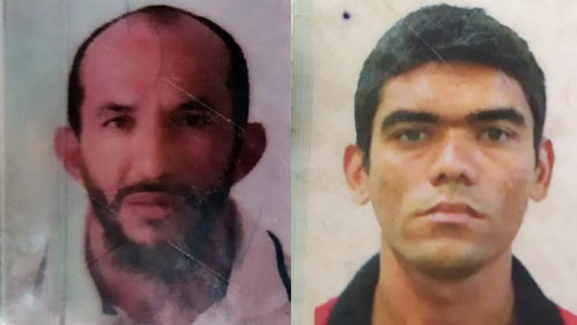 Imagem 1 -  O crime aconteceu no início da tarde desta quarta-feira (3). As vítimas foram identificadas como Francisco Enilson Nascimento Gomes [FOTO 1], de 36 anos, e Aies Florêncio de Sousa [FOTO 2], de 38 anos. Os dois estavam trabalhando na oficina, quando foram surpreendidos por dois homens que chegaram ao local armados e desferiram vários disparos de arma de fogo contra eles. De acordo com a perícia do Itep, as vítimas não tiveram tempo de reagir e morreram no local. A polícia civil vai investigar o crime. 