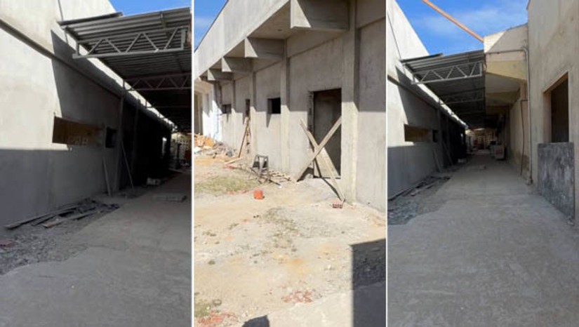 Imagem 1 - Sesap esclarece especificidades do processo que envolve as obras do HRTM. Os esclarecimentos acontecem após uma denúncia do Senador Styvenson Valentin provocar a abertura de um "procedimento de notícia de fato", por parte do MPRN, para apurar o motivo da demora na execução dos R$ 12 milhões em emendas parlamentares, destinados pelo Senador para a reforma do hospital. Nesta sexta (19), a apoiadora regional da Sesap na região Oeste, Viviane Lima, passou detalhes da reforma e explicou as dificuldades em reformar um hospital do porte e importância do HRTM. Imagem 1 - Sesap esclarece especificidades do processo que envolve as obras do HRTM. Os esclarecimentos acontecem após uma denúncia do Senador Styvenson Valentin provocar a abertura de um "procedimento de notícia de fato", por parte do MPRN, para apurar o motivo da demora na execução dos R$ 12 milhões em emendas parlamentares, destinados pelo Senador para a reforma do hospital. Nesta sexta (19), a apoiadora regional da Sesap na região Oeste, Viviane Lima, passou detalhes da reforma e explicou as dificuldades em reformar um hospital do porte e importância do HRTM.