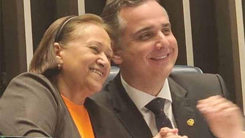 Imagem 1 -  Senado1A emenda para criação do chamado Fundo de Equalização Federal consta no projeto de lei complementar, aprovado ontem (14), pelo Senado, que permite a renegociação de dívidas dos estados com a União. A emenda, defendida pela governadora Fátima Bezerra, garante tratamento mais equânime para os estados do Nordeste. A proposta (PLP 121/2024) segue para análise e votação na Câmara dos Deputados.  aprova criação de fundo federal para compensar estados menos endividados com a união. 