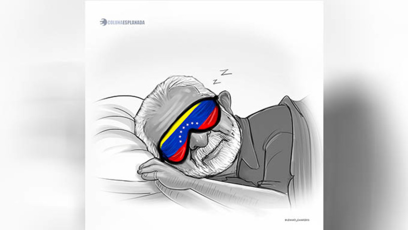 Imagem 1 -  [COLUNA ESPLANADA] Embaixadores estrangeiros estão surpresos com a posição do Brasil. A possibilidade de o País ser isolado ganhou força com a resolução da OEA, aprovada por unanimidade na semana passada. Causou espanto a exigência brasileira de retirar do texto, na última hora, qualquer menção a violações dos direitos humanos na Venezuela.