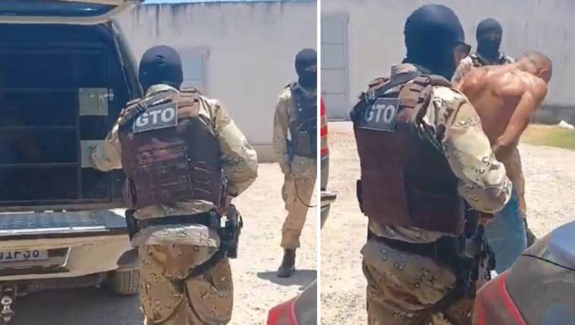 Imagem 1 -  Suspeitos de tráfico de drogas e envolvimento com facções são presos em Pau dos Ferros. As prisões em flagrante de suspeitos aconteceram no sábado (21), na comunidade Manoel Deodato, localizada em Pau dos Ferros. A dupla já era conhecida das forças de segurança por envolvimento com facções criminosas e atividades ilícitas. Os dois homens foram abordados durante patrulhamento de rotina. Com eles os policiais encontraram entorpecentes prontos para comercialização. Um blister de munição .40, meio quilo de crack e um quilo e meio de maconha foram apreendidos. 