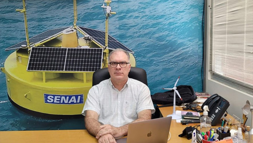 Imagem 1 -   “Em 2024, nós vimos um vivo interesse mantido pelas grandes empresas no Brasil. O setor tem recursos para investir, tem demanda pela energia e precisa do ambiente regulado, do ambiente legal para tomar suas decisões. Então o marco regulatório e a regulamentação posterior darão o tom dos investimentos”, disse Rodrigo Mello, diretor do SENAI-RN, do Instituto SENAI de Inovação em Energias Renováveis (ISI-ER) e da FAETI – Faculdade de Energias Renováveis e Tecnologias Industriais do SENAI