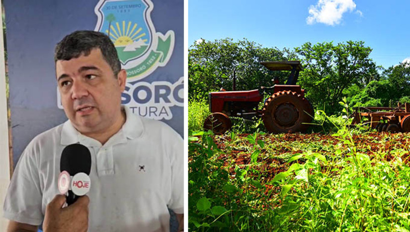 Imagem 1 - Ao fazer balanço de 2024, secretário destaca assistência técnica fornecida ao homem do campo. Em entrevista ao Mossoró Hoje, Faviano Moreira, titular da secretaria de Agricultura e Desenvolvimento Rural, fez um balanço das ações que o município de Mossoró desenvolveu junto ao homem do campo no ano de 2024. Entre os destaques, elencou o apoio e a assistência técnica que foi possível fornecer aos produtores, por meio do Programa Mossoró Rural, além da recuperação de estradas, que melhoraram o deslocamento da população do campo, e a execução de adutoras, que serão entregues em 2025. Imagem 1 - Ao fazer balanço de 2024, secretário destaca assistência técnica fornecida ao homem do campo. Em entrevista ao Mossoró Hoje, Faviano Moreira, titular da secretaria de Agricultura e Desenvolvimento Rural, fez um balanço das ações que o município de Mossoró desenvolveu junto ao homem do campo no ano de 2024. Entre os destaques, elencou o apoio e a assistência técnica que foi possível fornecer aos produtores, por meio do Programa Mossoró Rural, além da recuperação de estradas, que melhoraram o deslocamento da população do campo, e a execução de adutoras, que serão entregues em 2025.