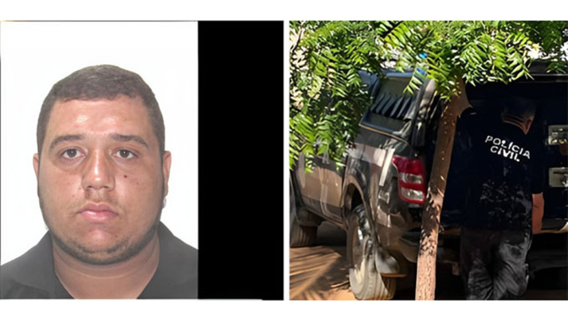 Imagem 1 -  Gordinho de Zimar é apontado pela Polícia do Rio Grande do Norte como contratante e também executor de pelo menos 4 assassinatos no município de Serra do Mel, em reação ao assassinato do pai, Francismar Josemar Tragino. Ele foi encontrado pela Diretoria de Inteligência da Polícia Civil na cidade de Poço Verde, em Sergipe, e quando abordado, reagiu, foi baleado e não resistiu. Informação confirmada pelo delegado Raphael Laiboissière, de Areia Branca-RN
