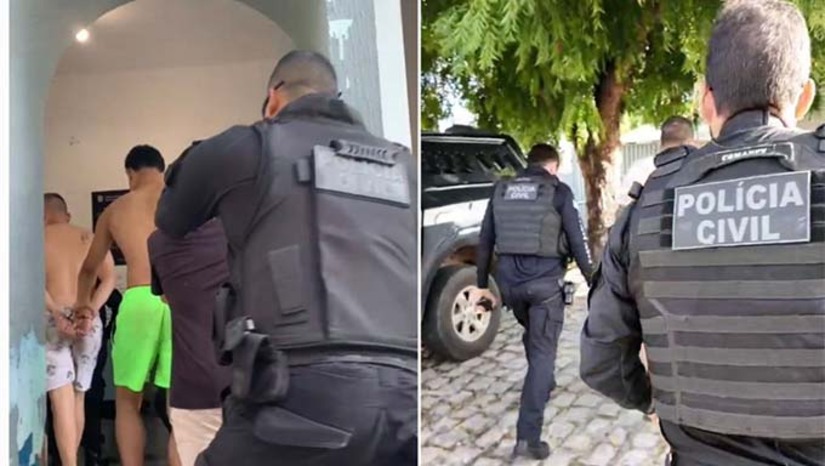 Imagem 1 -   A ação resultou no cumprimento de 61 mandados judiciais, sendo 26 mandados de prisão, com 15 prisões realizadas, além de 35 mandados de busca e apreensão domiciliar. Durante a operação, os policiais apreenderam uma grande quantidade de cocaína, avaliada em aproximadamente R$ 80 mil. Os alvos da ação são integrantes de uma facção criminosa oriunda do Cearáo, com atuação na região Oeste do RN. Os mandados foram cumpridos nas cidades de Apodi e Janduís, no Rio Grande do Norte, e também em Fortaleza, no estado do Ceará.