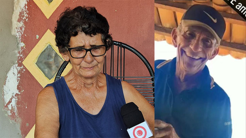 Imagem 1 -  Seu Dandô foi picado por um filhote de jararaca na manhã do dia 31 de março, no Assentamento 8 de Março, em Caraúbas-RN, e só foi aplicado o soro antiofídico cerca de 7 horas depois do ataque da jararaca. Resistiu por 5 dias e faleceu na UTI do HRTM, em Mossoró-RN. A família informou que vai processar o Hospital Regional de Caraúbas por demorar a levar Seu Dandô para tomar o soro antiofídico. A direção do hospital diz que não houve negligência. A viúva e o filho de Seu Dandô contaram a história ao MH: @mossorohoje 