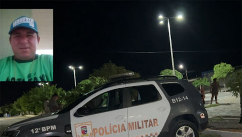 Imagem 1 -  Waldick Gurgel de Oliveira, de 51 anos, que trabalha de vigilante na Escola Municipal Josué de Oliveira, retornava da Escola Estadual Lourenço Gurgel, onde cursa o EJA, quando foi abordado pelos suspeitos e morto com vários tiros. A Polícia Militar trocou tiros com suspeitos e apreendeu uma moto Bros e um Fiesta possivelmente usado no crime. O caso será investigado pela Policia Civil, que já está trabalhando no caso.