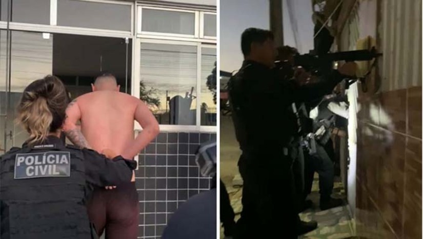 Imagem 1 -  A Polícia Civil do Rio Grande do Norte, por meio da 77ª Delegacia de Polícia de Luís Gomes, deflagrou na manhã desta quarta-feira (14) a terceira fase da Operação Impacto, com o objetivo de desarticular uma associação criminosa voltada ao tráfico de drogas no município de Paraná, no Alto Oeste potiguar. A ação teve como alvo seis investigados e resultou, até o momento, na prisão de cinco pessoas. O grupo era responsável pelo controle do tráfico na região e pelo aliciamento de novos integrantes para a quadrilha.