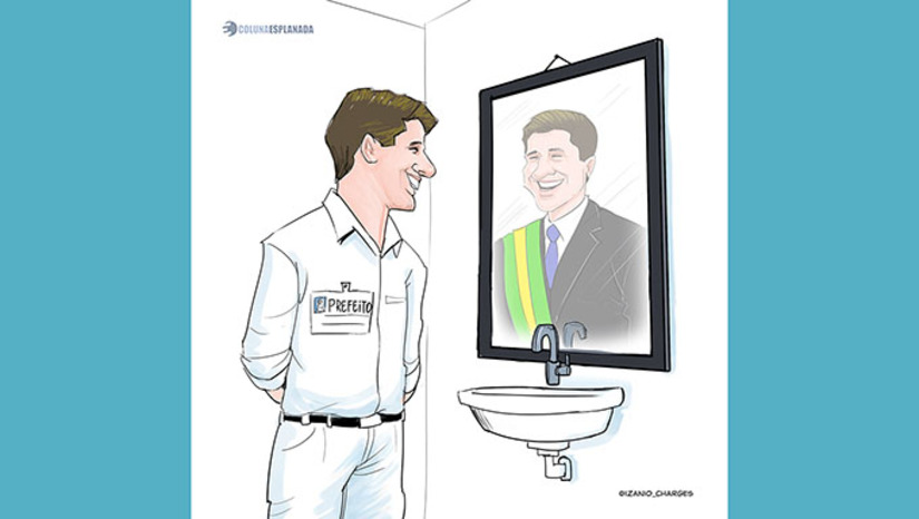 Imagem 1 - A verve aguerrida herdada do saudoso pai e agora a vitrine nacional no comando do PSB, para o qual foi eleito há dias, fazem do jovem prefeito do Recife, João Campos, uma das promessas presidenciáveis para 2030 em diante (terá 36 anos lá, e gabaritado por lei na idade para concorrer). Mas, por ora, segundo caciques, terá de galgar mais degraus e mostrar trabalho como governador, se for eleito em 2026 em Pernambuco. Imagem 1 - A verve aguerrida herdada do saudoso pai e agora a vitrine nacional no comando do PSB, para o qual foi eleito há dias, fazem do jovem prefeito do Recife, João Campos, uma das promessas presidenciáveis para 2030 em diante (terá 36 anos lá, e gabaritado por lei na idade para concorrer). Mas, por ora, segundo caciques, terá de galgar mais degraus e mostrar trabalho como governador, se for eleito em 2026 em Pernambuco.