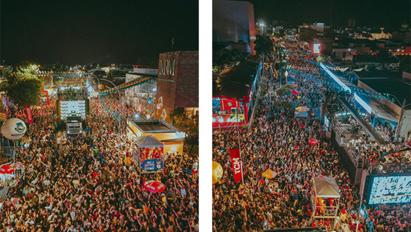 Imagem 1 - O ponto alto do Boca da Noite se deu por volta das 20h quando Bell Marques subiu no trio no corredor cultural. “Encerramos hoje o maior Mossoró Cidade Junina de todos os tempos. Sou grato a todos que trabalharam para esse grande evento acontecer, agradeço a todos os comerciantes, a todos os turistas que visitaram nossa cidade, e a toda nossa equipe pelo empenho. Gratidão a todos pelo carinho e dedicação”, destacou o prefeito Allyson Bezerra Imagem 1 - O ponto alto do Boca da Noite se deu por volta das 20h quando Bell Marques subiu no trio no corredor cultural. “Encerramos hoje o maior Mossoró Cidade Junina de todos os tempos. Sou grato a todos que trabalharam para esse grande evento acontecer, agradeço a todos os comerciantes, a todos os turistas que visitaram nossa cidade, e a toda nossa equipe pelo empenho. Gratidão a todos pelo carinho e dedicação”, destacou o prefeito Allyson Bezerra
