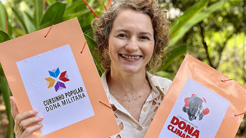 Imagem 1 -  Os Cursinhos Populares Dona Militana, em Natal, e Dona Clinária, em Mossoró, foram selecionados em edital do Ministério da Educação e agora fazem parte da Rede Nacional de Cursinhos Populares (CPOP). Criados a partir do mandato de Isolda, os cursinhos populares buscam democratizar o acesso ao ensino superior por meio de uma educação crítica, gratuita e enraizada na realidade das juventudes da periferia e de escolas públicas