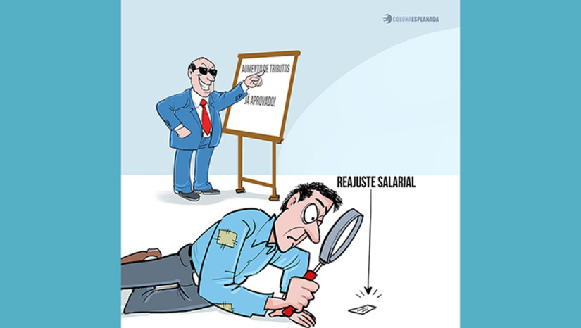 Imagem 1 -   “Ao mesmo tempo que busca a qualquer custo aumentar tributos, o Governo desprestigia os servidores do órgão responsável pela arrecadação. Além dessa evidente contradição, desconsidera que o acordo para o bônus de produtividade em 2016 substituiu parte do reajuste geral concedido para todas as categorias. Ou seja, não justifica deixar de conceder o atual reajuste por ter implementado o bônus”, afirma o ex-secretário da Receita Federal Julio Cesar Vieira Gomes