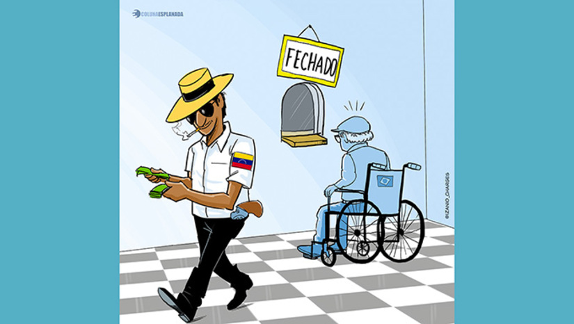 Imagem 1 -  Criminosos de toda estirpe e faccionados perigosos venezuelanos estão recebendo do Governo do Brasil o Benefício de Prestação Continuada a Estrangeiros. A denúncia chegou a altos gabinetes do MPF e do Congresso Nacional. Eles entraram no País pela Operação Acolhida – que não tem como prioridade ver a ficha dos sujeitos. A deputada Daniela Reinehr (PL-SC) requereu explicações da Previdência Social.