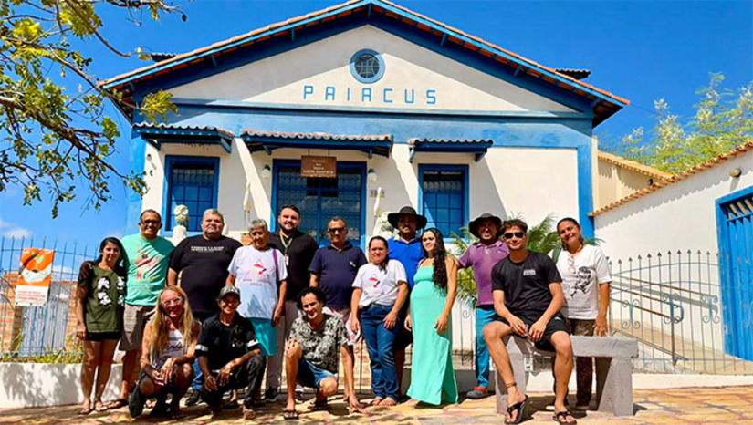 Imagem 1 -  A escuta contou com a presença da liderança indígena Lúcia Paiacu Tabajara, que contribuiu de forma significativa para o debate e trouxe importantes reflexões sobre os direitos culturais dos povos originários e a valorização da identidade indígena no contexto das políticas públicas. A Prefeitura de Apodi reforça que novas escutas e encontros continuarão acontecendo, ampliando o diálogo com diferentes segmentos culturais da cidade, fortalecendo assim o compromisso da gestão com uma política cultural democrática e participativa.