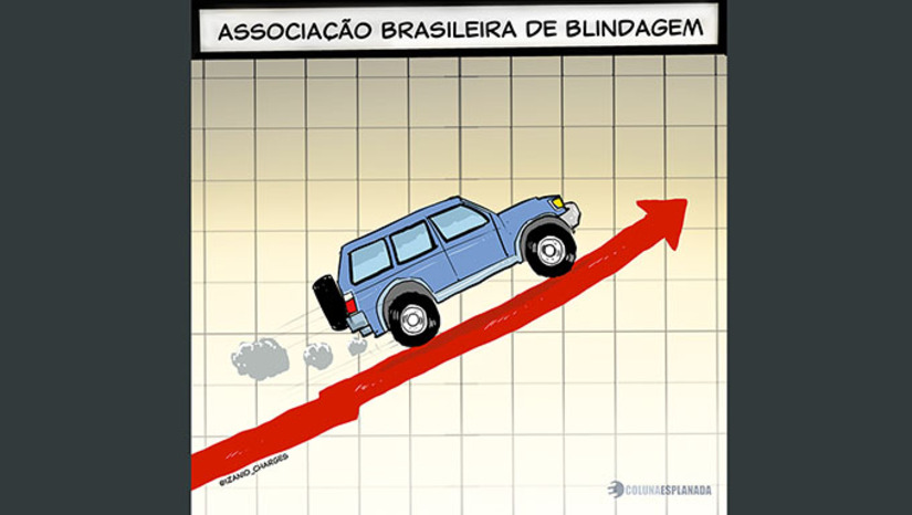 Imagem 1 -  O Brasil registrou 13.235 novos veículos blindados entre janeiro e maio deste ano, segundo dados da Associação Brasileira de Blindagem. Em 2024 foram mais de 34 mil carros blindados. Em 2025, o Estado de São Paulo lidera o ranking (11.193), seguido pelo Rio de Janeiro (1.011) – dois dos que têm maior roubo de carros. A novidade vem do Nordeste: o 3º lugar do ranking ficou com o Ceará (397).