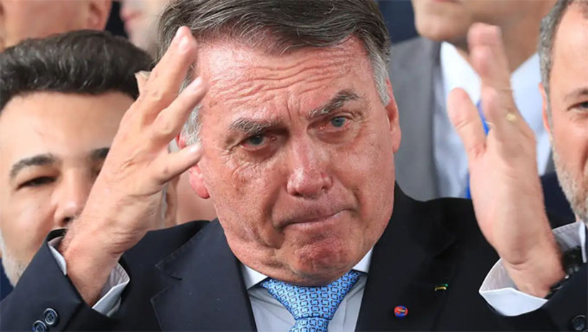 Imagem 1 -  Os réus que compõem o chamado núcleo crucial do processo da trama golpista são Alexandre Ramagem, ex-diretor da Agência Brasileira de Inteligência; Almir Garnier, ex-comandante da Marinha; Anderson Torres, ex-ministro da Justiça; Augusto Heleno, ex-ministro do Gabinete de Segurança Institucional; Mauro Cid, ex-ajudante de ordens da Presidência; Paulo Sérgio Nogueira, ex-ministro da Defesa; e Walter Braga Netto, ex-ministro da Casa Civil, e o presidente Jair Bolsonaro