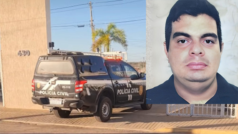 Imagem 1 -  O juiz Marco Antônio Mendes Ribeiro, do Plantão Judiciário, homologou a prisão em flagrante assinada pelo delegado Victor Matheus Nobre contra o policial penal federal Rafael Gonçalves Barbosa, de 42 anos, que havia sido preso nesta sexta-feira, 29, por matar a mulher Maria Claudia de Medeiros Conforte, de 29 anos, dentro de casa, no Bairro Sumaré, em Mossoró-RN. Rafael também ameaçou matar os 3 filhos e a ex-mulher, além de demonstrar interesse de tirar a própria vida.