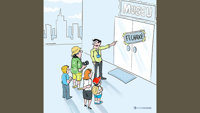 Imagem 1 - Rico em cultura e história, o Brasil tem 4.024 museus cadastrados, dos quais 388 estão fechados. Segundo informações do Instituto Brasileiro de Museus, lideram o ranking com maior número de acervos: SP com 698, seguido pelo RS com 495 e MG com 476. No ranking mundial o Brasil aparece na 7ª posição, mostra levantamento da UNESCO (dados de 2021). O 1º são os EUA com 33.082 instituições. Imagem 1 - Rico em cultura e história, o Brasil tem 4.024 museus cadastrados, dos quais 388 estão fechados. Segundo informações do Instituto Brasileiro de Museus, lideram o ranking com maior número de acervos: SP com 698, seguido pelo RS com 495 e MG com 476. No ranking mundial o Brasil aparece na 7ª posição, mostra levantamento da UNESCO (dados de 2021). O 1º são os EUA com 33.082 instituições.