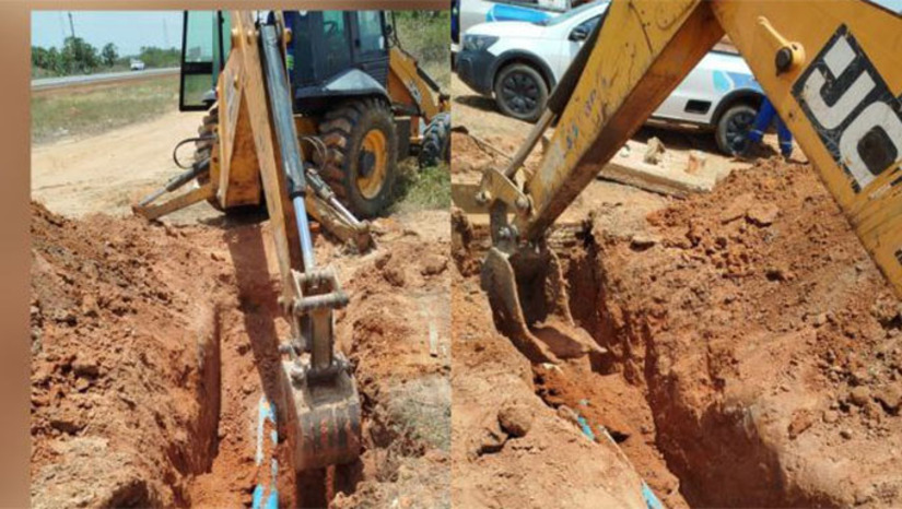 Imagem 1 -  A Caern suspendeu temporariamente o abastecimento de água no bairro Rincão, em Mossoró, e nos loteamentos Alto das Brisas, Ecoville, Ninho, Parque Universitário e Portal de Mossoró, para reparar um vazamento na Avenida Francisco Mota. O serviço deve ser concluído até as 17h desta terça-feira (9) e a normalização completa do sistema ocorrerá em até 48 horas. A companhia orienta os moradores a utilizarem a água dos reservatórios de forma racional.