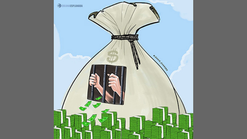 Imagem 1 - O valor é quase mil reais a mais que o salário mínimo atual (R$ 1.518). No 1º semestre de 2025 foram gastos mais de R$ 10 bilhões com o sistema penitenciário no País. Entre as outras despesas, o montante maior é com alimentação, que registrou cerca de R$ 1 bilhão (39%). Imagem 1 - O valor é quase mil reais a mais que o salário mínimo atual (R$ 1.518). No 1º semestre de 2025 foram gastos mais de R$ 10 bilhões com o sistema penitenciário no País. Entre as outras despesas, o montante maior é com alimentação, que registrou cerca de R$ 1 bilhão (39%).