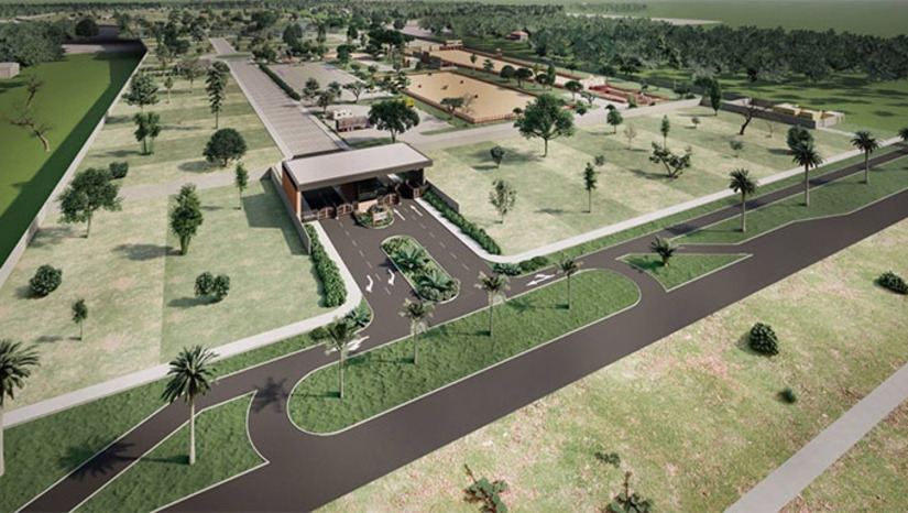 Imagem 1 - O novo condomínio está localizado nas margens da RN 117, saída de Mossoró na direção de Governador Dix Sept Rosado-RN. Nesta região já está localizado o Cidade Oeste e também o Cidade Verde. Existe uma unidade da Policia Militar ativa. O Rancho Texas é um condomínio horizontal, fechado, com lotes que vão de 660 a 1.500 metros quadrados, cujo a proposta aos inquilinos mescla tranquilidade da vida no campo com a segurança e conforto particularidade já conhecido nos condomínios fechados. Imagem 1 - O novo condomínio está localizado nas margens da RN 117, saída de Mossoró na direção de Governador Dix Sept Rosado-RN. Nesta região já está localizado o Cidade Oeste e também o Cidade Verde. Existe uma unidade da Policia Militar ativa. O Rancho Texas é um condomínio horizontal, fechado, com lotes que vão de 660 a 1.500 metros quadrados, cujo a proposta aos inquilinos mescla tranquilidade da vida no campo com a segurança e conforto particularidade já conhecido nos condomínios fechados.