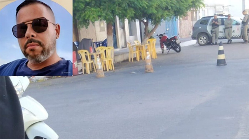 Imagem 1 - Em Mossoró, Manoel Carampinta de Sopusa Neto foi baleado dentro de casa na Favela do Forno Velho, margens da BR 405. Já em Areia Branca, Jackson Freire Teixeira Sousa, de 40 anos (FOTO), estava com uma mulher perto do Bar do Jorge quando foi morto a tiros. Ele é natural de São Miguel. Os dois casos serão investigados pela Policia Civil. Imagem 1 - Em Mossoró, Manoel Carampinta de Sopusa Neto foi baleado dentro de casa na Favela do Forno Velho, margens da BR 405. Já em Areia Branca, Jackson Freire Teixeira Sousa, de 40 anos (FOTO), estava com uma mulher perto do Bar do Jorge quando foi morto a tiros. Ele é natural de São Miguel. Os dois casos serão investigados pela Policia Civil.