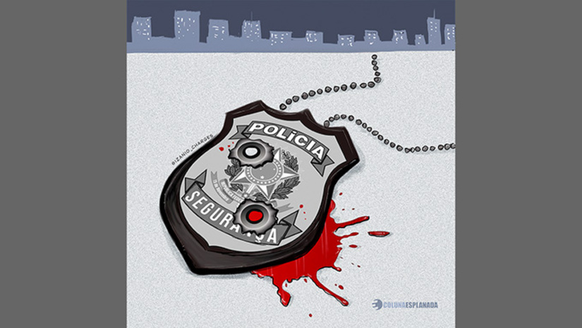 Imagem 1 - Ministério da Justiça informa que foram 129 agentes de segurança assassinados somente no período de janeiro a agosto. O Rio de Janeiro ocupa o 1º lugar entre os Estados com o maior número, foram 55 mortes. Em 2º no ranking, aparece São Paulo com 18 ocorrências. Seguido pelo Pará, com 12. As categorias mais afetadas são a Polícia Militar (81), Policia Penal (18) e Policial Civil (18). Imagem 1 - Ministério da Justiça informa que foram 129 agentes de segurança assassinados somente no período de janeiro a agosto. O Rio de Janeiro ocupa o 1º lugar entre os Estados com o maior número, foram 55 mortes. Em 2º no ranking, aparece São Paulo com 18 ocorrências. Seguido pelo Pará, com 12. As categorias mais afetadas são a Polícia Militar (81), Policia Penal (18) e Policial Civil (18).