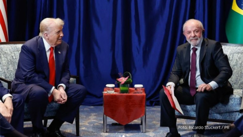 Imagem 1 - "A reunião foi muito positiva, o saldo final é ótimo. O presidente Trump declarou que dará instruções a sua equipe para que comece um processo, um período de negociação bilateral, que deve se iniciar hoje ainda, porque é para tudo ser resolvido em pouco tempo", afirmou o chanceler Mauro Vieira, da Relações Exteriores do Brasil Imagem 1 - "A reunião foi muito positiva, o saldo final é ótimo. O presidente Trump declarou que dará instruções a sua equipe para que comece um processo, um período de negociação bilateral, que deve se iniciar hoje ainda, porque é para tudo ser resolvido em pouco tempo", afirmou o chanceler Mauro Vieira, da Relações Exteriores do Brasil
