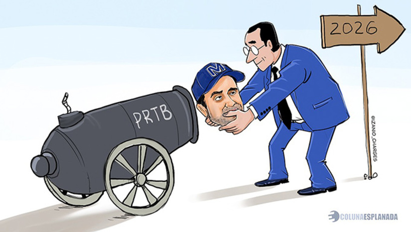 Imagem 1 -  O PRTB está comemorando a decisão do Tribunal Regional Eleitoral paulista que derrubou a inelegibilidade de Pablo Marçal. Depois do “estrago” que o coach outsider causou em candidaturas de políticos tradicionais em São Paulo, na disputa pela prefeitura, o partido aposta tudo em seu nome para embolar o quadro da disputa presidencial de 2026. Consideram que o pleito municipal foi uma grande vitrine eleitoral para aquele que, para a oposição, é um boquirroto. A ideia do PRTB é lançá-lo na disputa, mas também aceitar convites para diálogos sobre eventual coalizão. 