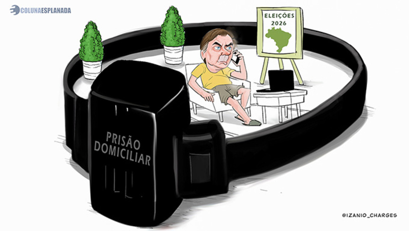 Imagem 1 - Na oposição ao Governo, mesmo com parte do Congresso afinado na pauta, o sentimento é de que o PL da Anistia dos ataques às Instituições no 8 de janeiro não será tratado mais este ano. Deputados e senadores já consideram que Jair Bolsonaro deve focar toda a defesa numa prisão domiciliar, de onde poderá continuar articulando e indicando candidatos para a campanha de 2026. Imagem 1 - Na oposição ao Governo, mesmo com parte do Congresso afinado na pauta, o sentimento é de que o PL da Anistia dos ataques às Instituições no 8 de janeiro não será tratado mais este ano. Deputados e senadores já consideram que Jair Bolsonaro deve focar toda a defesa numa prisão domiciliar, de onde poderá continuar articulando e indicando candidatos para a campanha de 2026.