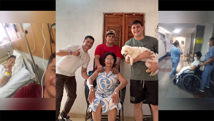 Imagem 1 -  Pedido de bloqueio de recursos e posterior destinação para o sistema privado de saúde, foi formulado na Justiça Estadual pelo jovem advogado Raul Carlos, com escritório em Mossoró-RN. Ele argumentou que Dona Magvinier, residente no Sídio Exu, na zona rural de Lucrécia, descobriu o aneurisma na aorta abdominal em janeiro de 2025 e que isto poderia matá-la em pouco tempo, caso não fosse feito uma cirurgia , com colocação de prótese especial, que custa quase meio milhão de reais. Dona Magvinier resistiu bravamente por 11 meses um aneurisma de 5,5cm e foi cirurgiada no dia 5 de dezembro e já se encontra em casa, ao lado dos filhos