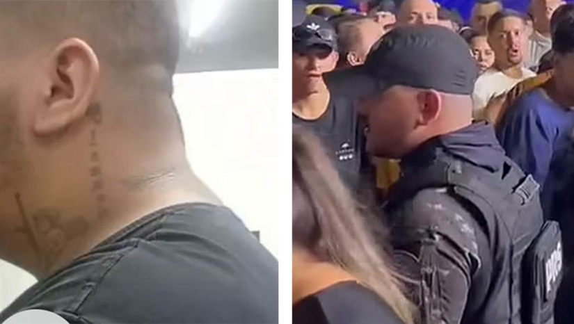 Imagem 1 - Alex Batista foi preso em Mossoró quando procurou a delegacia para registrar um BO por está recebendo ameaças de morte de facções. O flagrante foi por estar com celular roubado e com uma pistola no carro. Na ocasião, o delegado Paulo Torres falou que ele era um dos três seguranças que agrediram brutalmente Isaac Torres, em Apodi. Entretanto, segundo o advogado Natã Xavier, Alex Batista não estava em Apodi no dia das agressões. Segundo ele, Alex estar sendo confundido com o segurança Lucas, que está entre os três agressores. Alex continua preso e os seguranças sendo investigações. Imagem 1 - Alex Batista foi preso em Mossoró quando procurou a delegacia para registrar um BO por está recebendo ameaças de morte de facções. O flagrante foi por estar com celular roubado e com uma pistola no carro. Na ocasião, o delegado Paulo Torres falou que ele era um dos três seguranças que agrediram brutalmente Isaac Torres, em Apodi. Entretanto, segundo o advogado Natã Xavier, Alex Batista não estava em Apodi no dia das agressões. Segundo ele, Alex estar sendo confundido com o segurança Lucas, que está entre os três agressores. Alex continua preso e os seguranças sendo investigações.